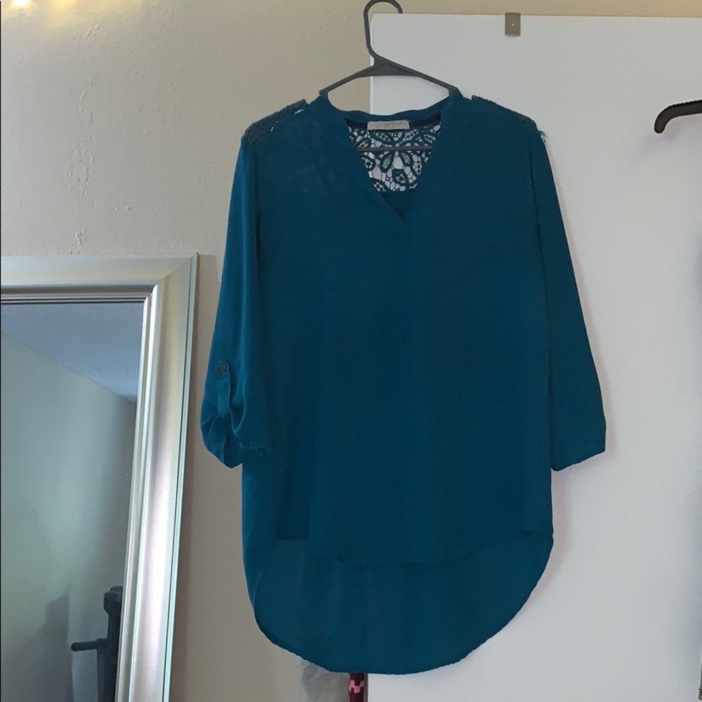Blue blouse